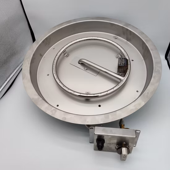Metal Gas Fire Pit Tray/Fire Pit Burner System