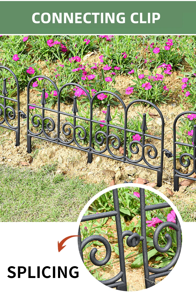 Protective Guard Edging Decor Garden Fence Edging for Garden Fence Edging Decorations Garden